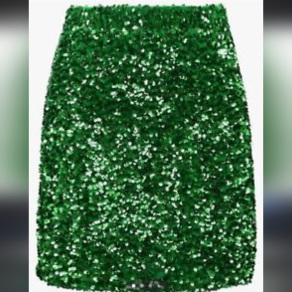 SEQUINS SKIRT SIze XL By Reemonde - Picture 1 of 3